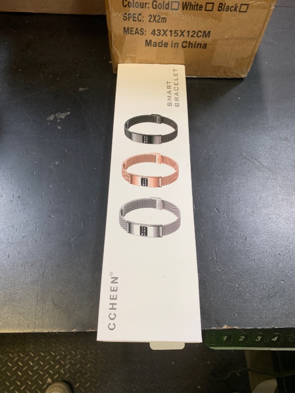 Photo 1 of CCHEEN Smart Bracelet, Subscription-Free 24/7 Health Tracking, SpO2, Heart Rate, HRV & Sleep Tracker with IPX8 Waterproof, Activity & Fitness Tracker, 1Band