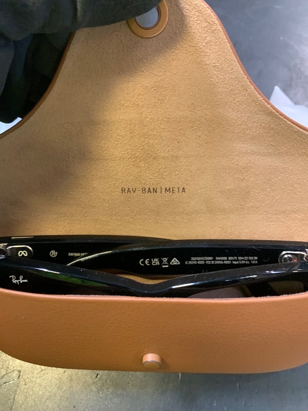 Photo 1 of Ray-Ban Meta (Gen 1), Wayfarer, Matte Black | Smart AI Glasses for Men, Women —12 MP Camera, Open-Ear Speakers for Audio, Video Recording and Bluetooth —Transitions® Green Lenses —Wearable Technology