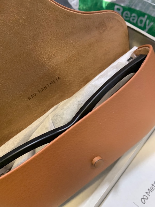 Photo 1 of Ray-Ban Meta (Gen 1), Wayfarer, Matte Black | Smart AI Glasses for Men, Women —12 MP Camera, Open-Ear Speakers for Audio, Video Recording and Bluetooth —Transitions® Green Lenses —Wearable Technology