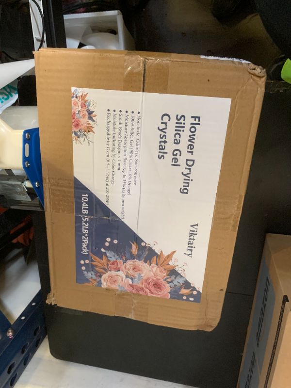 Photo 1 of 10.4 LBS Silica Gel Flower Drying Crystals, Reusable Color Indicating Flower Drying Silica with Airtight Container and Brush, DIY Wedding Bouquet Flower Preservation Kit, Fine Bead Size<1mm