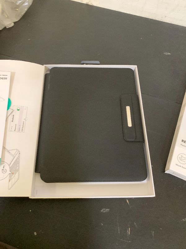 Photo 1 of ESR [Upgraded] for iPad Air 13 Inch Case Keyboard M4/M3/M2 (2026/2025/2024) & iPad Pro 12.9 inch (6th/5th/5th/3rd) Magic Keyboard, Easy-Set Floating Cantilever Stand, Trackpad, Rebound Series, Black