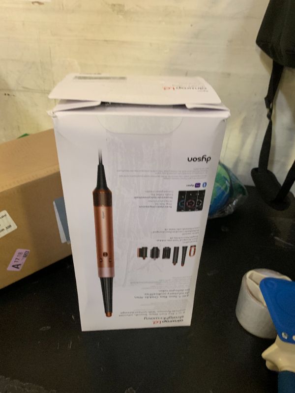 Photo 1 of Dyson Airwrap i.d. Multi-Styler, Allure Winner, Bluetooth Connected, No Heat Damage, 6-in-1 Versatility, Intelligent Hair Styler