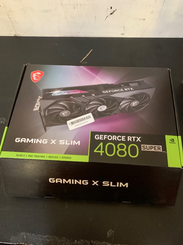 Photo 1 of MSI GeForce RTX 4080 Super 16G Gaming X Slim