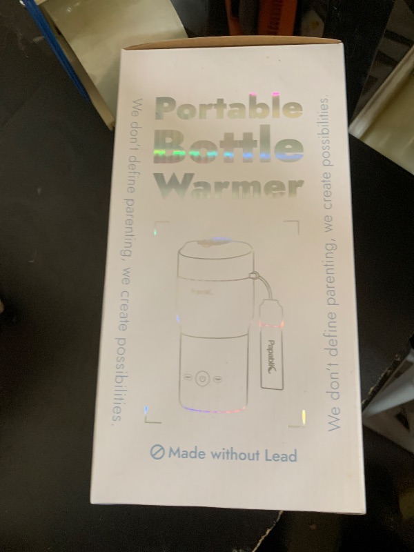 Photo 1 of Papablic Pro Portable Bottle Warmer for Travel – 2.5 Min Fast Heating, Built-in Sterilizer, 5 Temp Settings, Baby Milk & Formula Warmer On the Go, Long Battery, Smart Keep Warm, Mint Green