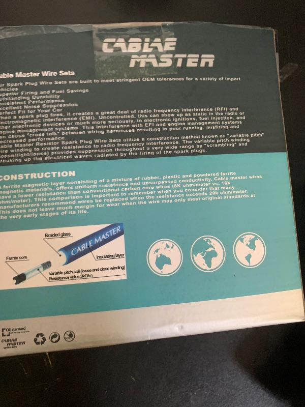 Photo 1 of 10.2 MM Racing Spark Plug Wires for Escalade Avalanche Camaro Colorado Corvette Express Impala Silverado Suburban Tahoe Canyon Savana Sierra Yukon 4.8 5.3 6.0 6.2 7.0 V8 08-20 BLUE