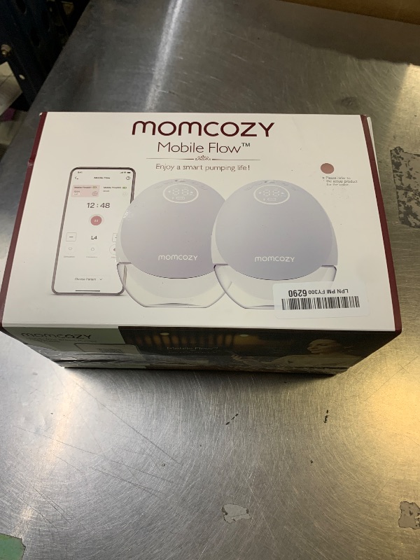 Photo 1 of Momcozy Wearable Breast Pump, Hands Free Upgraded Mobile Flow | M9, App Discreet Control with Personalized Multi-Modes & 15 Levels, Wearable Breast Pump 24mm, 2 Pack Cozy Red