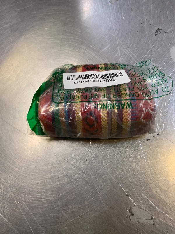 Photo 1 of 1 Handmade Boho Coin Purses – Cotton & Hemp Zip Pouches | Small Travel Wallets for Coins, Keys & Cards | Ethnic Pattern Mini Bags (3 Sizes) (Red)