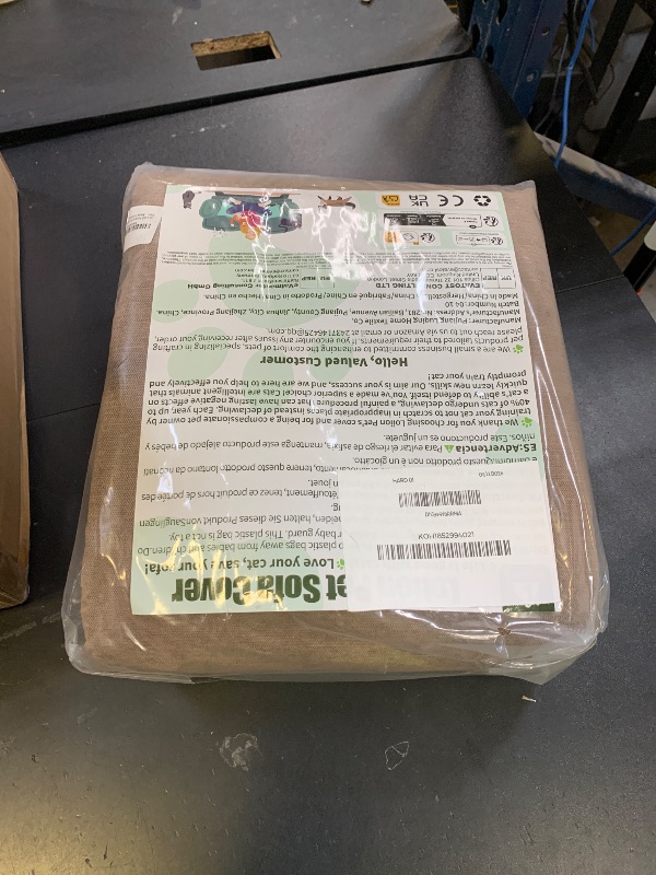 Photo 1 of Cat Scratch Furniture Protector - Anti-Slip, Waterproof Sofa Cover to Keep Cats Off, Pet-Friendly Couch Protectors for 3 Cushion Couch, Brown Anti-Scratch Couch Cover for Pets and Kids 118"X71"