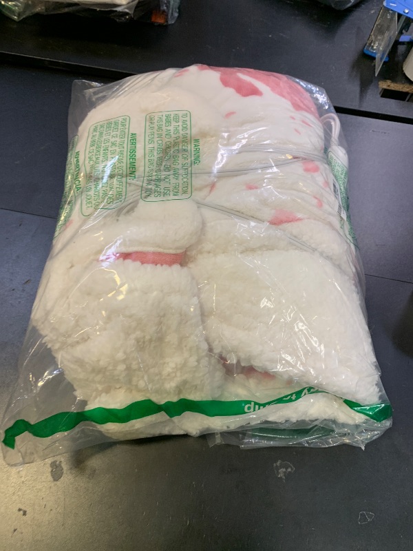 Photo 1 of blunique Heated Blanket Throw Blanket - Fast Heating Electric Blanket, Soft Flannel Heated Throw with 4 Time Settings,10 Heating Settings, Warm Gifts for Women & Mom & Grandma(50"x60"Cow Print Pink)