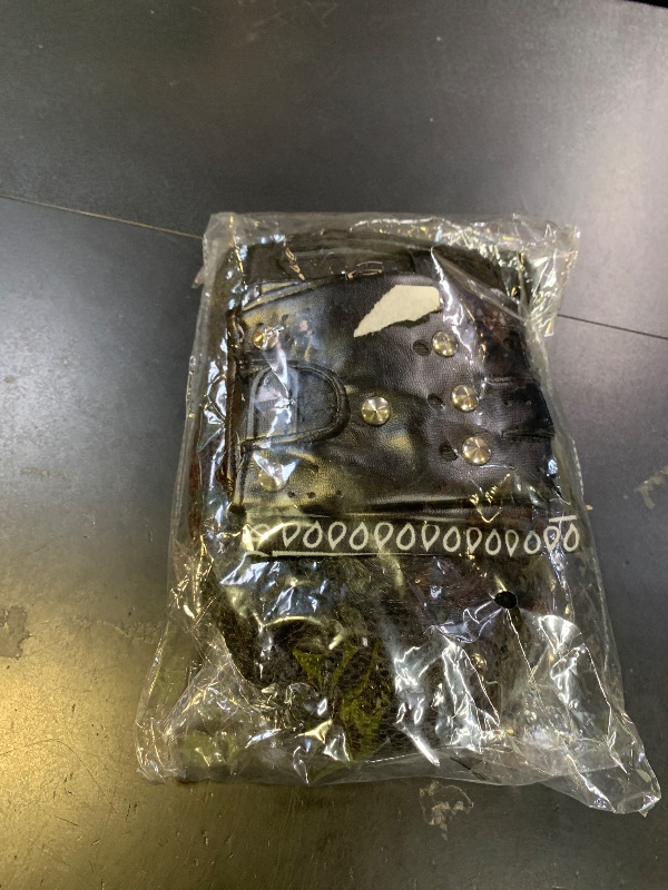 Photo 1 of Lystaii 1980s Rock Wigs Party Accessories Long Rocker Wig for Men Rockstar Accessories Punk Accessories with 80s Rockstar Wigs Headbands Leather Gloves Necklace