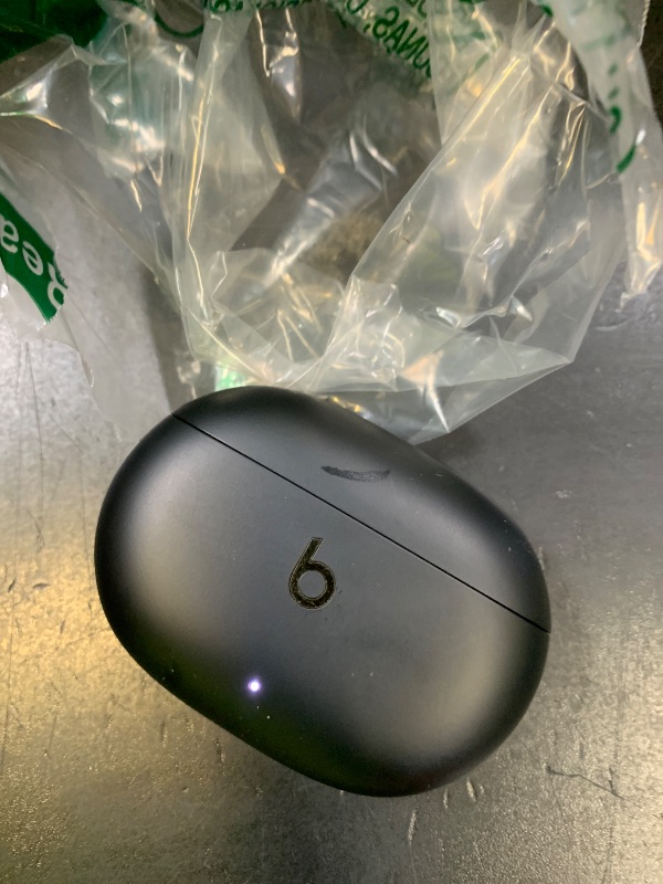 Photo 1 of Beats Studio Buds + | True Wireless Noise Cancelling Earbuds, Enhanced Apple & Android Compatibility, Built-in Microphone, Sweat Resistant Bluetooth Headphones, Spatial Audio - Black/Gold