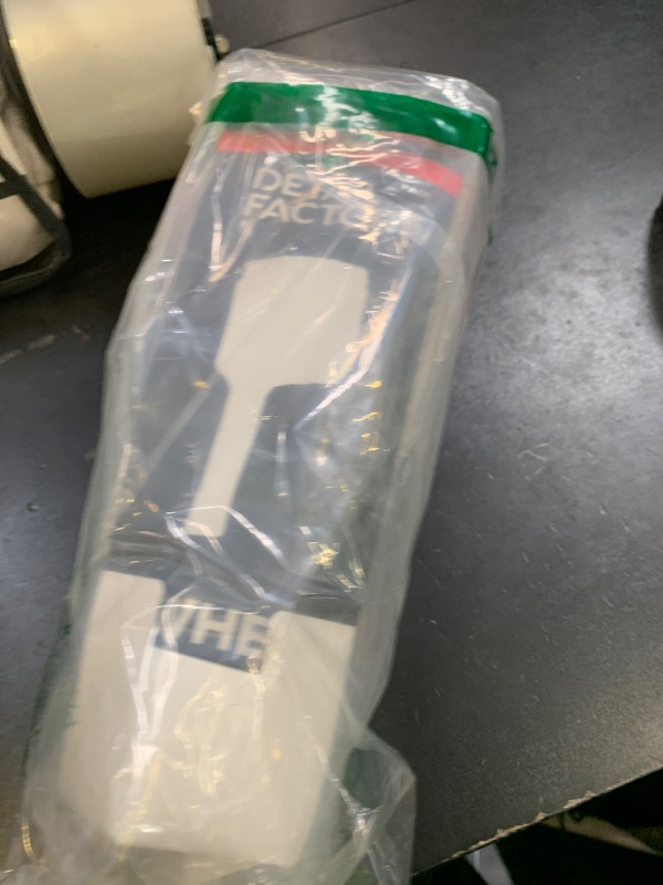 Photo 1 of Detail Factory - ProGrip Wheel Face Brush - Ergonomic ProGrip Handle - Premium Wheel Cleaner Brush - Soft Flagged-Tip Bristles - Grey & Black