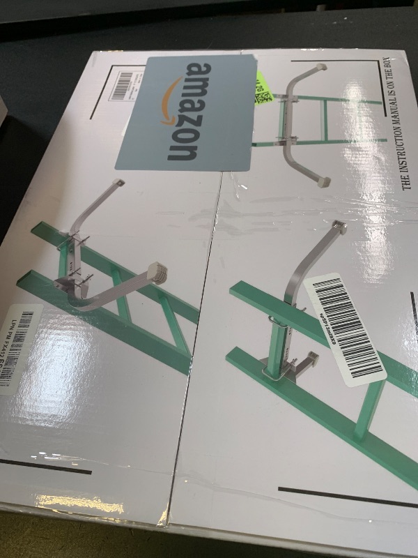 Photo 1 of Ladder Stabilizer,Heavy Duty Aluminum Extended Ladder Accessory for Roof Gutter Guard Cleaning Tools,Ladder Stand-Off Wing Span/Wall Ladder Hooks with Non-Slip Rubber Bottom pad.(Patent)