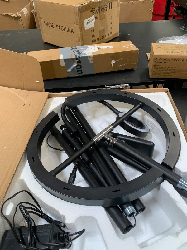 Photo 1 of SIBRILLE LED Floor Lamp for Living Room - Modern Standing Lamp with Reading Light, Remote Touch Control Floor Light Dimmable Mother-Daughter Tall Bedroom Lamp for Couch Office, 29W, Black