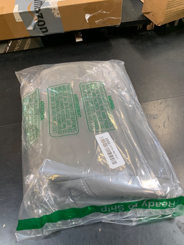 Photo 1 of NLQR Driver or Passenger Side Bottom Replacement Non-Perforated Leather Seat Cover Gray#H3C H2V or H2S Compatible with Chevy Silverado Sierra Tahoe Suburban 2014 2015 2016 2017 2018 2019