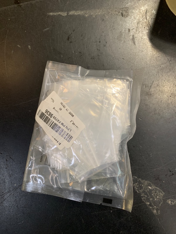 Photo 1 of 100 Pcs Mini Zip Bags 2" x 2" Small Plastic Bags 4 Mil Thick Reusable Clear Zip Bag for Jewelry Beads Parts Small Items Storage Packaging Shipping