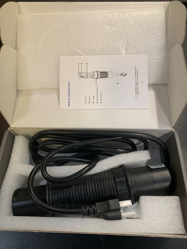 Photo 1 of 2 Inch Pop Up Outlet for Countertop,Power Grommet 2-inch Desk Wire Hole Insert,20W USB C,2 Outlets,2 USB C/1 USB A,Recessed Outlet,Desk Charging Station (Black, 6 FT Cable)