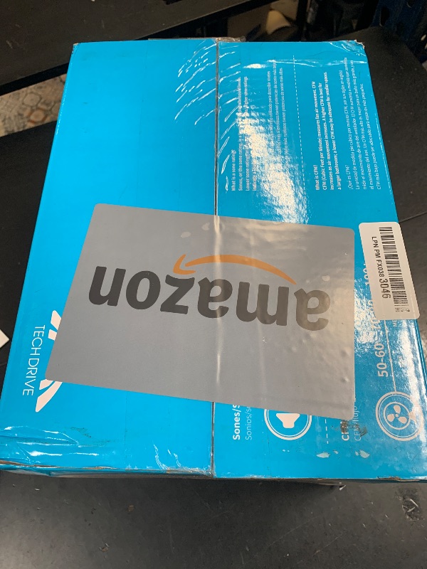 Photo 1 of Tech Drive Bathroom Fan with Light 50 CFM 1.0Sone No Attic Access Needed Installation,Very Quiet Bath Ventilation and Exhaust Fan with LED Light 4000K 600LM, 4inch Duct