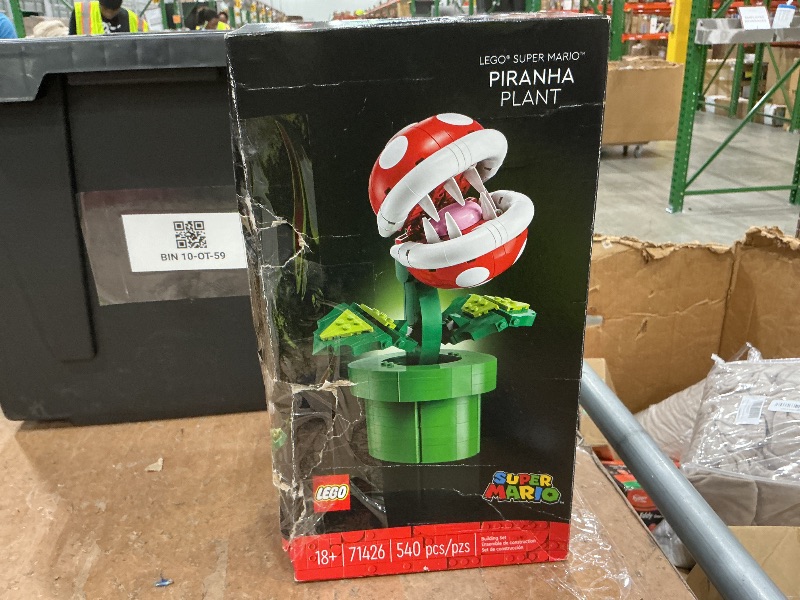 Photo 1 of *MISSING PARTS*
LEGO Super Mario Piranha Plant Building Sets for Adults - Mario Collectible for Men & Women, Ages 18+ Years - Gift for Birthdays - Bedroom, Home Office, or Book Shelf Decor - 71426