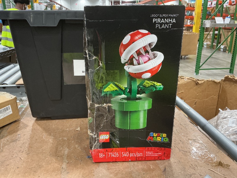Photo 1 of *MISSING PARTS*
LEGO Super Mario Piranha Plant Building Sets for Adults - Mario Collectible for Men & Women, Ages 18+ Years - Gift for Birthdays - Bedroom, Home Office, or Book Shelf Decor - 71426