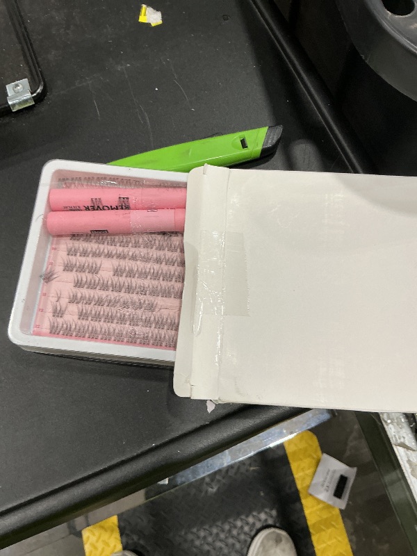 Photo 1 of **MISSING PARTS**
Natural Lash Clusters Kit Wispy Eyelash Clusters Clear Band Lashes Clusters CC-Curly Individual Lashes Kit DIY Lash Extension Kit Cluster Eyelash Extension Waterproof Lash Bona and Seal and Remover