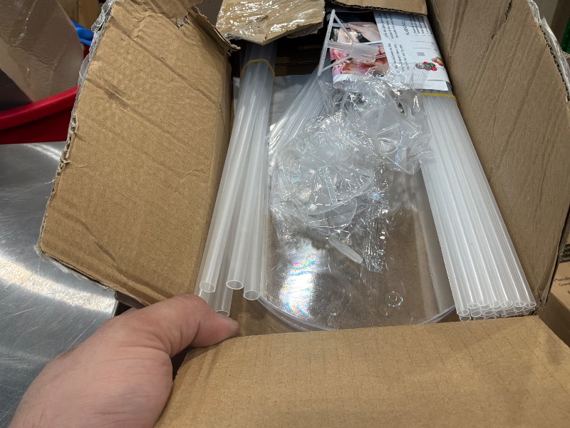 Photo 1 of [Missing Pieces] JOYYPOP 4 Sets Balloon Stand Kit For Table, Balloon Sticks with Base Birthday Graduation Party Decorations Wedding