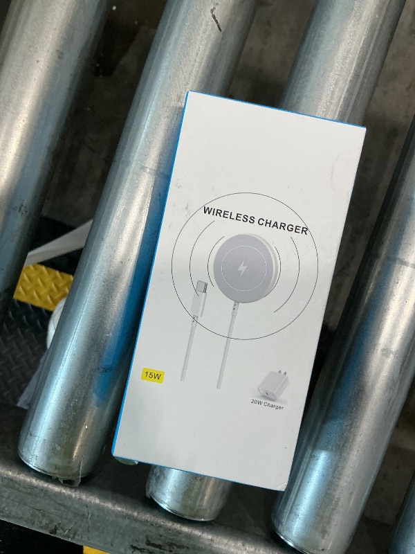 Photo 1 of [Apple MFi Certified]Magnetic Wireless iPhone Charger Magsafe Charger,6FT 15W Fast Phone Charging Pad Wireless Magnetic Charge for iPhone 17/17Air/16 Pro Max/16 Plus/15 Pro Max/14/13/12/AirPods3/2/Pro