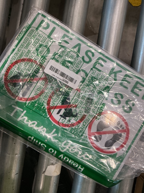 Photo 1 of (2 Pack) Keep Off Grass Sign, Stay Off Grass Signs for Yard, 8x28 Heavy Duty Aluminum Keep Off Grass Signs - Weather Resistant and Easy to Install with Long Stake (Green)