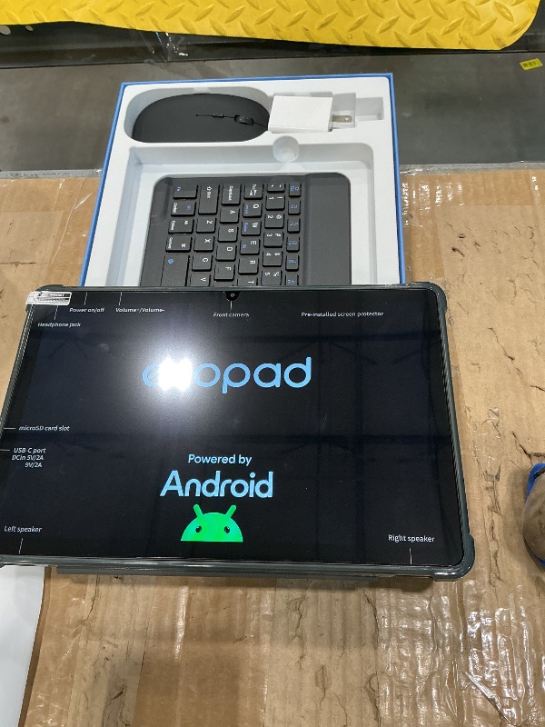 Photo 1 of * SEE NOTES *COLORROOM Android 15 Tablet 11inch, Face Unlock, 18W Fast Charging, 12GB+128GB+1TB Expand, Octa-core CPU, 8000mAh Large Battery, WiFi6, Touchscreen Display, Widevine L1 Tableta, Blue