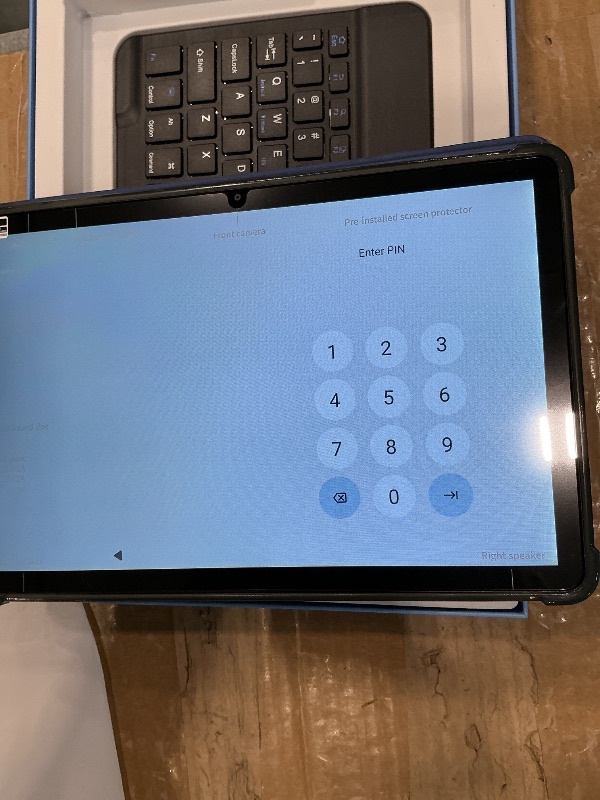 Photo 1 of * SEE NOTES *COLORROOM Android 15 Tablet 11inch, Face Unlock, 18W Fast Charging, 12GB+128GB+1TB Expand, Octa-core CPU, 8000mAh Large Battery, WiFi6, Touchscreen Display, Widevine L1 Tableta, Blue