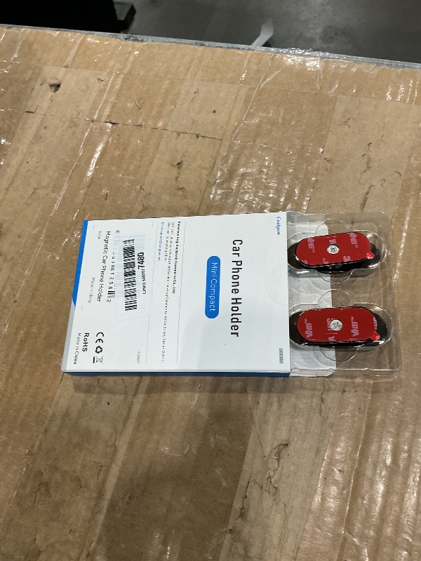 Photo 1 of ?2-Pack? Magnetic Phone Holder for Car Dash?Strong Magnet? Magnetic Car Phone Holder Mount ?4 Plate? Phone Holders for Your Car Phone Mount for Car Dashboard Cell Phone Car Mount for iPhone Samsung