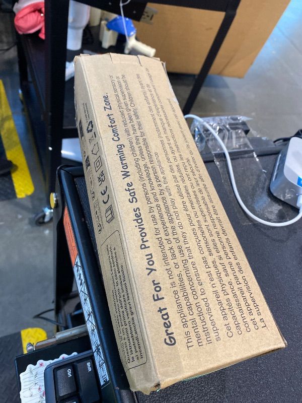 Photo 1 of **UNTESTED**
Deepsoon Heating Pad,Electric Heating Pads for Back,Neck,Moist Heating Pad for Abdomen Shoulder Knee Legs,Dry/Moist Heat&Auto Shut Off,Mother's Day Birthday for Men and Women,Green Black,24x20 Inch