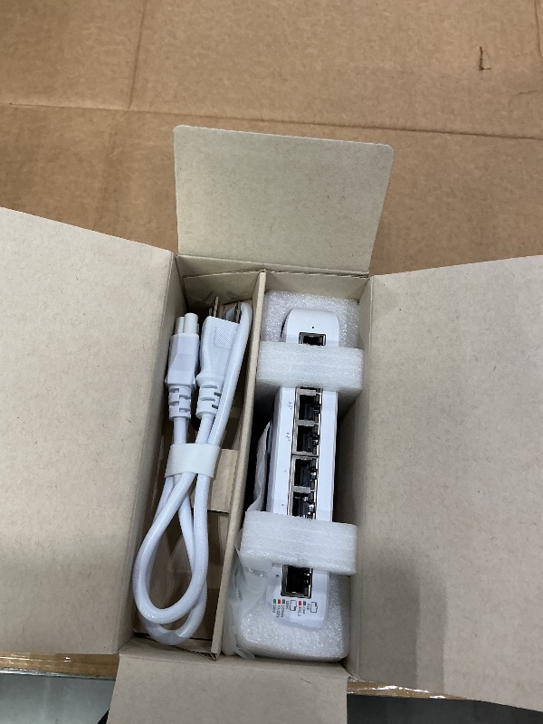 View 2 of **NON-FUNCTIONAL**
Ubiquiti UniFi Switch Lite 8 PoE |(USW-Lite-8-PoE) 8-Port Gigabit Switch with 4 PoE+ 802.3at Ports (2-Pack)