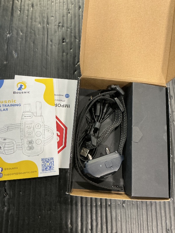 Photo 1 of ** NO REFUND ** Bousnic Dog Shock Collar 2 Dogs (5-120Lbs) - 3300 ft Waterproof Training Collar for Dogs Large Medium Small with Rechargeable Remote, Beep (1-8) Vibration (1-16) and Humane Shock (1-99) Modes