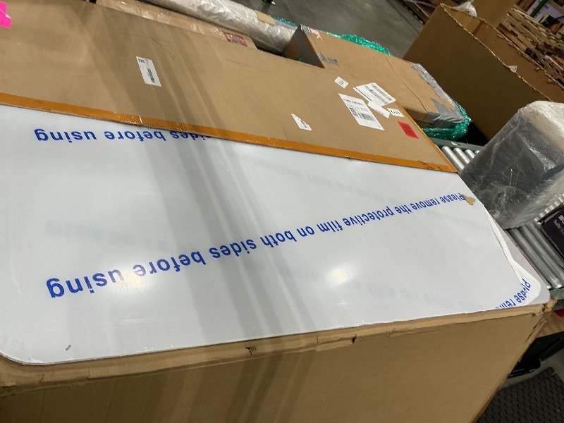 Photo 1 of [Upgraded Version] Crystal Clear 1/5" Thick 47" x 35" Heavy Duty Hard Chair Mat, Can be Used on Carpet or Hard Floor