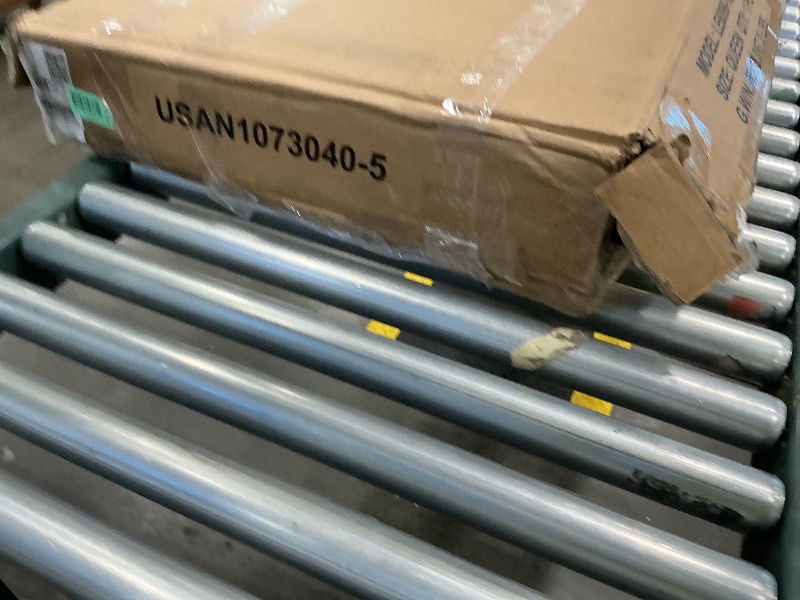 Photo 1 of *UNTESTED*
HAUSOURCE Queen Bed Frame with Storage Headboard and 4 Drawers LED Lights Metal Platform Non-Slip Without Noise Mattress Foundation Strong Metal Slats Support No Box Spring Needed,Greige