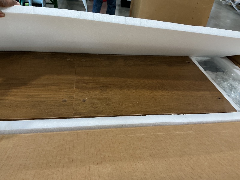 Photo 1 of *MISSING PARTS - See Clerk Notes*
Run-Off Desk with Low Common Case Credenza