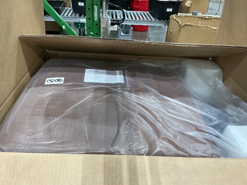 Photo 1 of ***MISSING PARTS***Power Recliner Chair, 270° Swivel Rocking Glider with USB Charging Port, PU Leather Upholstered Fabric, Ergonomic Modern Nursery Chair for Living Room, Bedroom, Nursery (Power Brown)