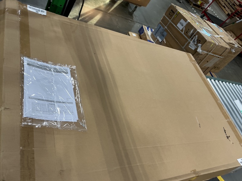 Photo 1 of **USED**SOLD FOR PARTS** IDEALHOUSE 48 x 32 Inch Non Slip Shower Base Pan, Left Drain Shower Tray with Stainless Square Cover, Single Threshold Shower Floor Kit, Easy Install Bathroom Shower Platform White