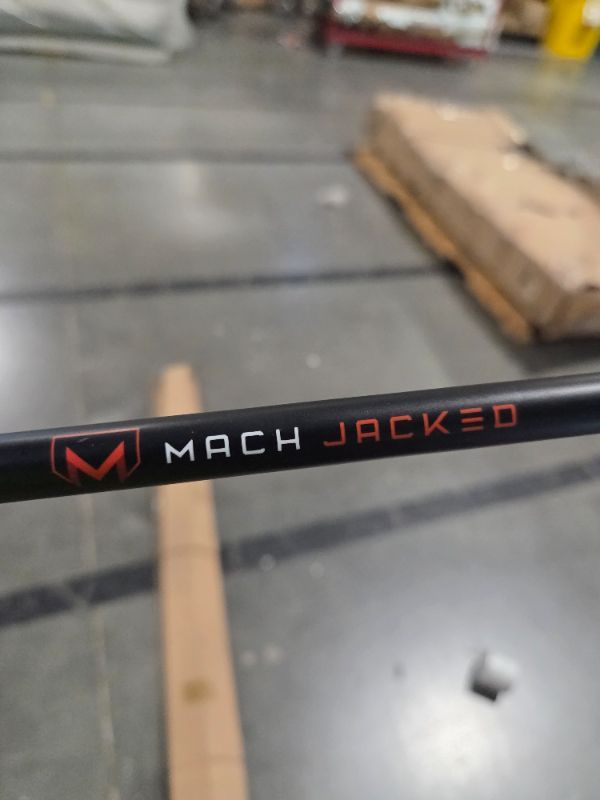 View 3 of ***JUST THE POLE, REEL NOT INCLUDED*** Lew’s MACH Jacked Baitcast Reel and Fishing Rod Combo, 7-Foot 1-Piece Medium-Heavy Power Fast Action HM50 Graphite Rod, 7.5:1 Gear Ratio, Tanso Tech Frame, Right-Hand Retrieve, Charcoal/Black/Red