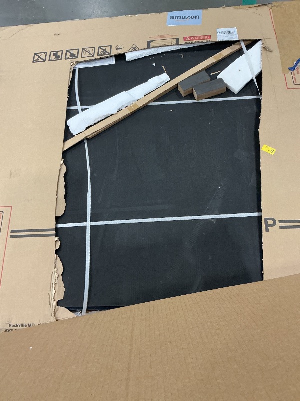 Photo 1 of *MISSING PARTS - Missing all the hardware*
JOOLA Table Tennis Conversion Top with Net Set - Full Sized MDF Ping Pong Table Top for Pool Table - Quick Assembly with Foam Backing to Protect Billiard Table