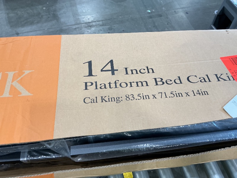 Photo 1 of 14 inch platform bed cal king 