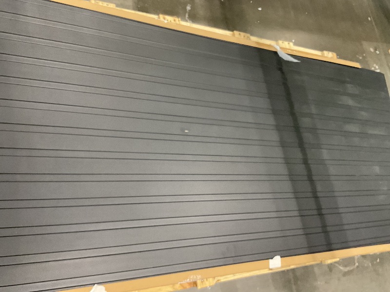 Photo 1 of **MAJOR DAMAGE**
JUBEST 36"x84" Concealed Sliding Barn Door with Soft Close Hardware Kit, Black Hidden Door for Opening 32"-34"x80", Waterproof and Modern, Smooth Sliding, for Interior Using, Widely Used