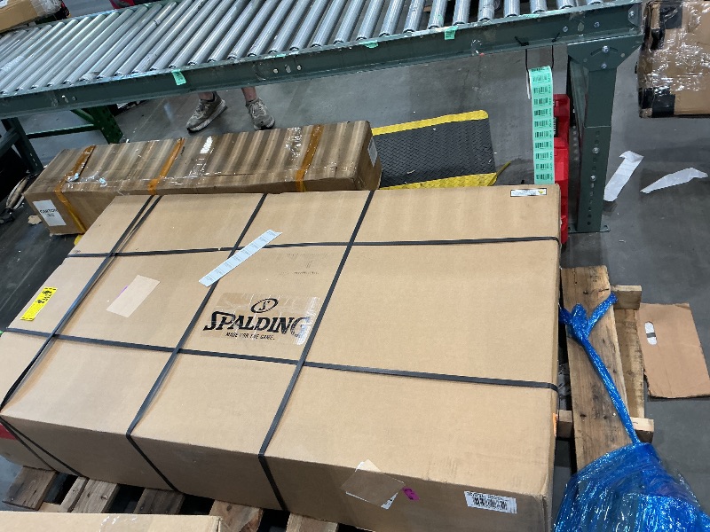 Photo 1 of *PARTIAL SET - See Clerk Notes*
Spalding The Beast® 60" Tempered Glass Portable Basketball Hoop