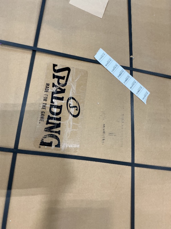 Photo 1 of *PARTIAL SET - See Clerk Notes*
Spalding The Beast® 60" Tempered Glass Portable Basketball Hoop