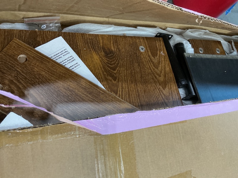 Photo 1 of *FOR PARTS ONLY*
basenji 71" Mid Century Modern Fluted TV Stand, Entertainment Center, TV Console for Living Room and Bedroom to 80", Media Console,Walnut
