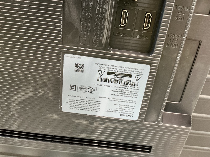Photo 1 of *MAJOR DAMAGE*
Samsung 50-Inch Class Crystal UHD U8000F 4K Smart TV (2025 Model) Endless Free Content, Crystal Processor 4K, MetalStream Design, Knox Security, Alexa Built-in
