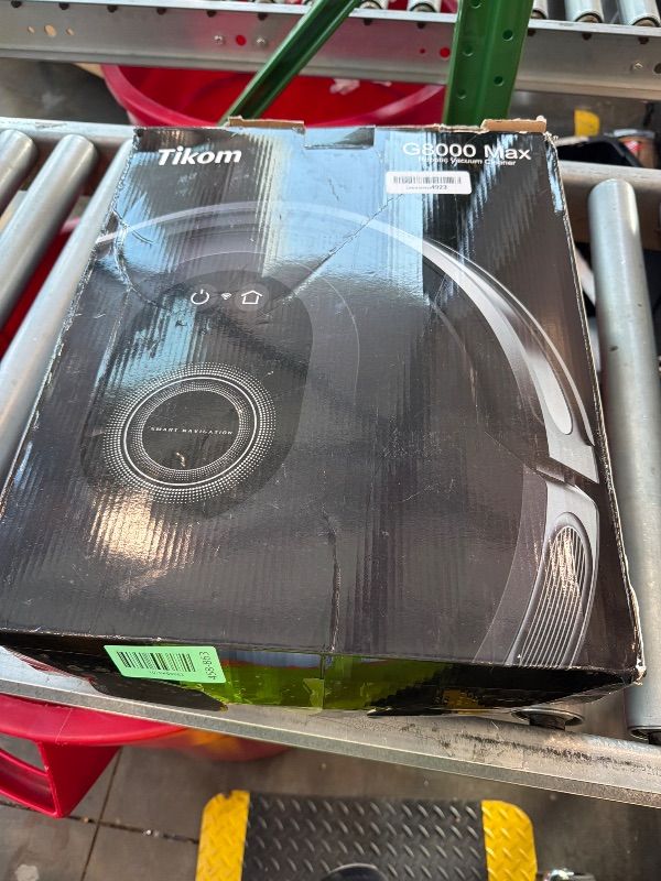 Photo 1 of **Missing Part**
Tikom Robot Vacuum and Mop Combo, 5000Pa Robotic Vacuum Cleaner, 150 Min Max, App & Remote Control, Ideal for Hard Floor, Carpet, Pet Hair, Self-Charge(G8000 Max)