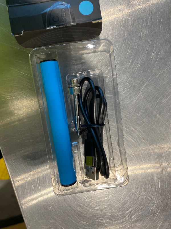 View 3 of **View Clerk Notes**DLIOJHL Wireless Soldering Iron, 650mAh Battery, USB-C, 3 Temp Settings