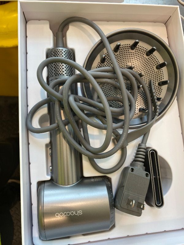 Photo 1 of **See Clerk Notes**Shaodob High Speed Hair Blow Dryer, Ionic Hairdryer Blowdryer, Gray